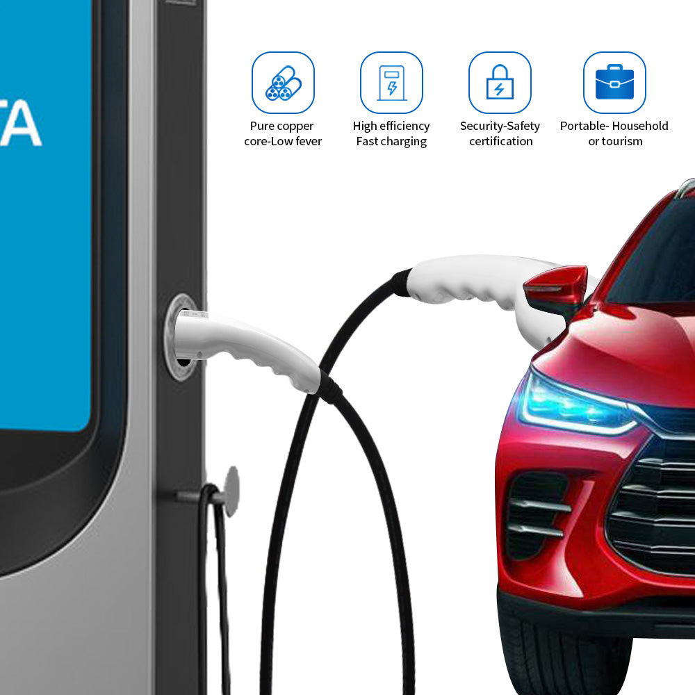 EVBYTE-3 Phase AC Type 2 to Type 2 EV Charger