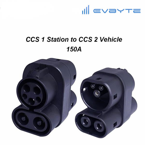 150A CCS1 to CCS2 EV Adapter DC Fast Charger Connector